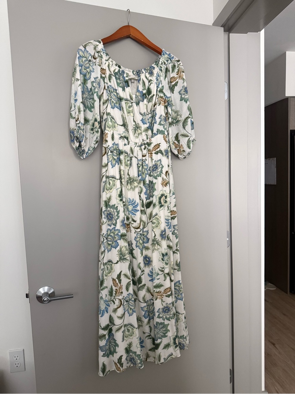 LOFT Floral Maxi Dress